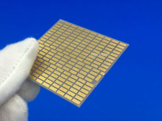 Aluminum Nitride (AlN) DBC Metallized Ceramic Substrate With Gold Plating